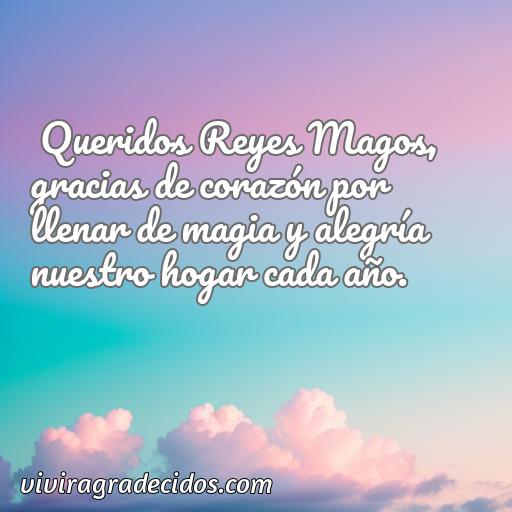 Cincuenta Frases de agradecimiento a los Reyes Magos