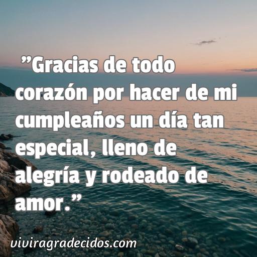 50 Mejores Frases de agradecimiento de cumpleaños en España