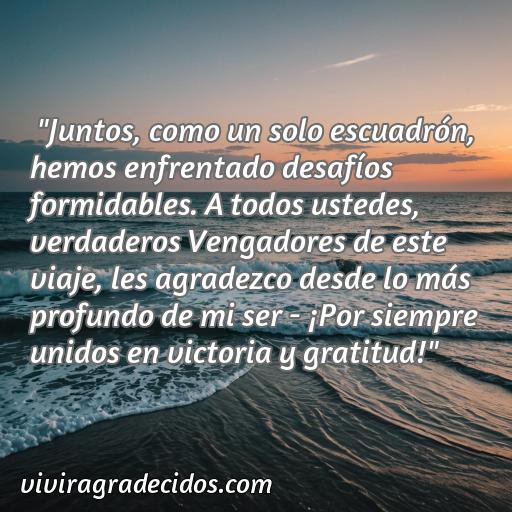 Mejores Frases de agradecimiento al estilo de los Vengadores