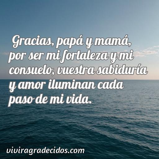 Mejores Frases de agradecimiento para papá y mamá
