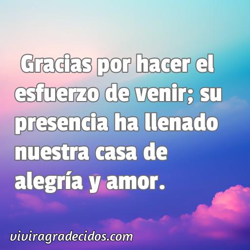 Mejores Frases de agradecimiento por la visita de un familiar lejano