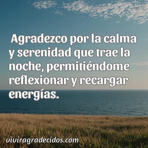 Cincuenta Frases de gratitud por la noche